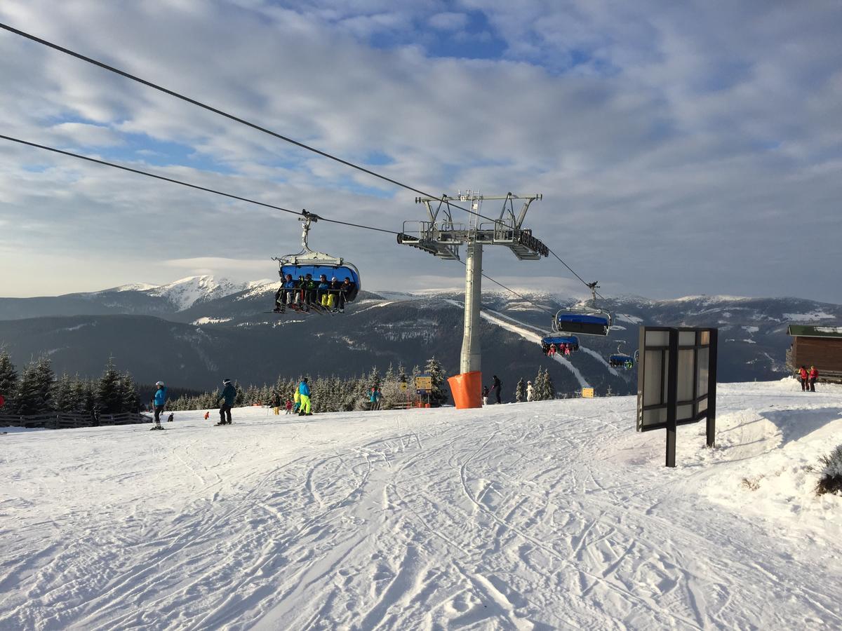 Apartman Bellevue Špindlerŭv Mlýn Exteriör bild